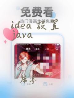 idea 设置java