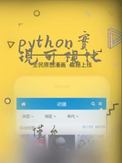 python实现可视化