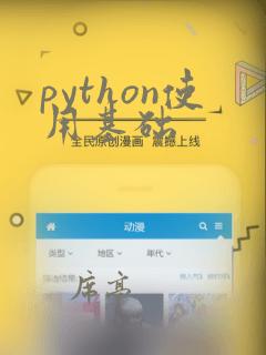 python使用基础