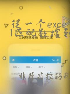 从一个excel匹配数据到另一个excel