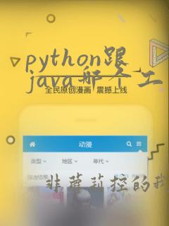 python跟java哪个工资高