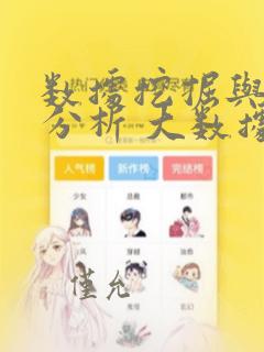 数据挖掘与数据分析 大数据