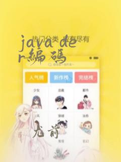 java der编码