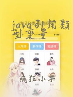 java引用类型变量