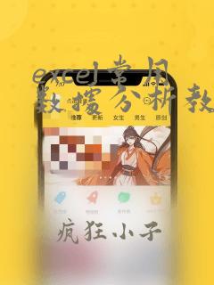 excel常用数据分析教程