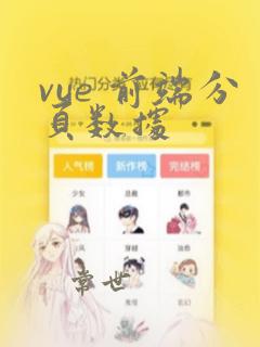 vue 前端分页数据