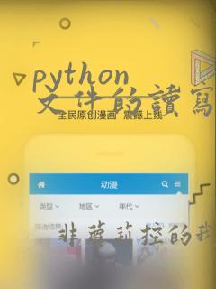 python 文件的读写