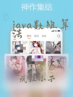 java数组算法