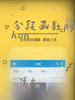 分段函数python