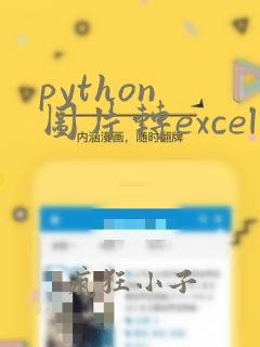 python 图片转excel