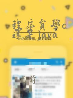 程序员学c  还是java