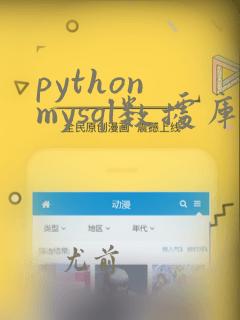 python mysql数据库连接