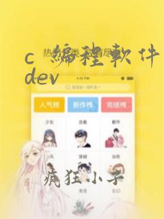 c  编程软件dev