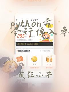 python命令行传入参数