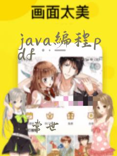 java编程pdf