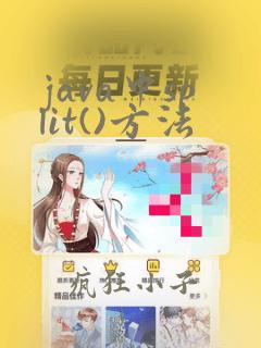 java中split()方法