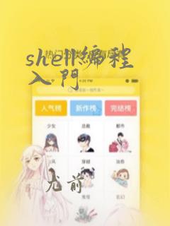shell编程入门