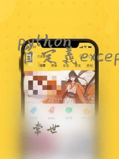python 自定义exception