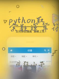 python取余数运算符