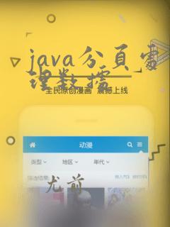 java分页处理数据