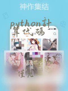 python计算代码