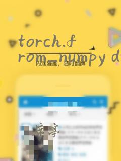 torch.from_numpy dtype