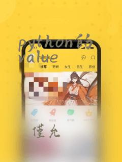 python的value