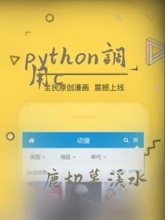 python调用c