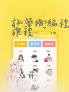 计算机编程类的课程