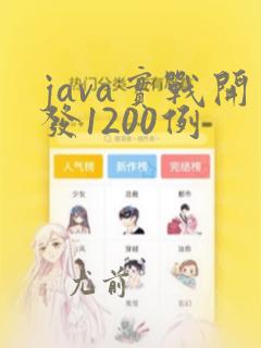 java实战开发1200例