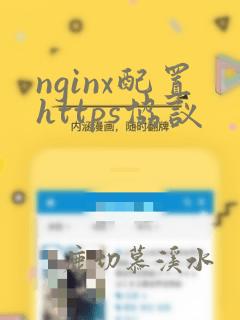 nginx配置https协议