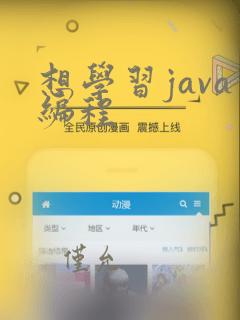 想学习java编程