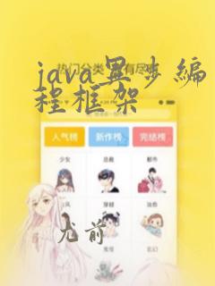 java异步编程框架