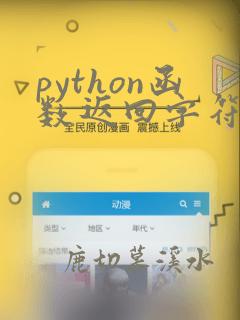 python函数返回字符串