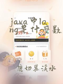 java中long是什么数据类型