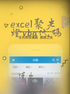 excel聚光灯vba代码