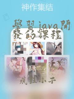 学习java开发的课程