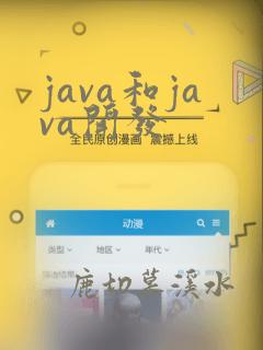 java和java开发