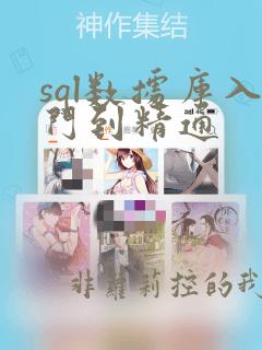 sql数据库入门到精通