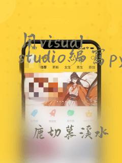 用visualstudio编写python