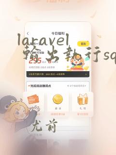 laravel 输出执行sql