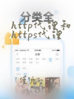 http代理和https代理