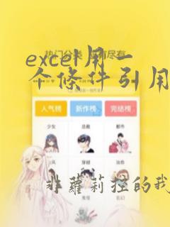 excel用一个条件引用多个数据