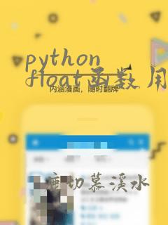 python float函数用法