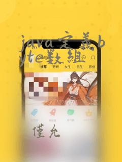 java定义byte数组