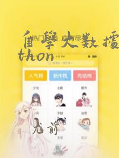 自学大数据python