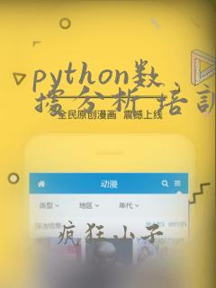 python数据分析 培训 班