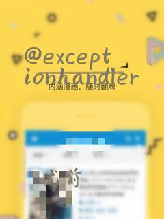@exceptionhandler