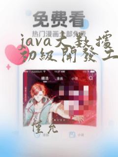 java大数据初级开发工程师
