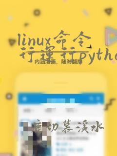 linux命令行运行python